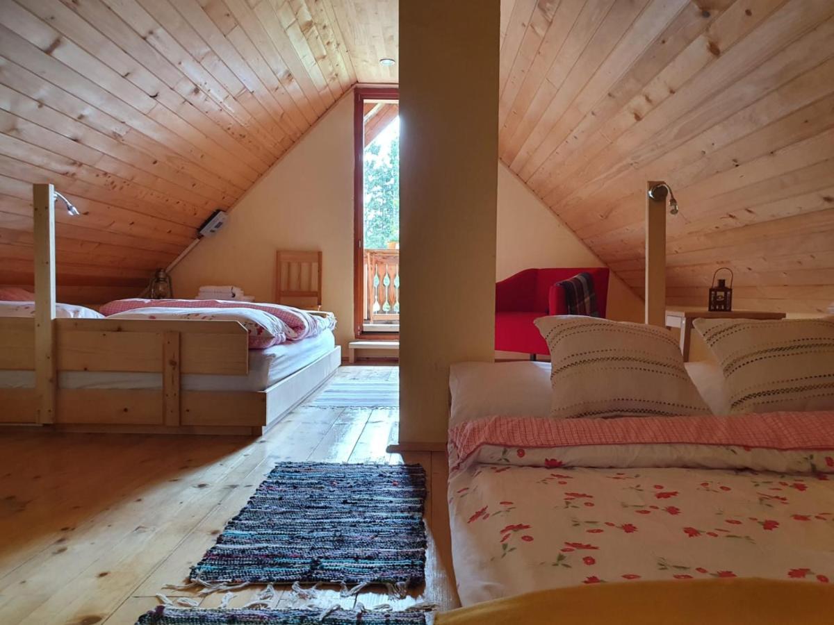 Mountain Eco Chalet Konjska Dolina On 1400 M Asl -Near Pokljuka Srednja Vas v Bohinju Εξωτερικό φωτογραφία